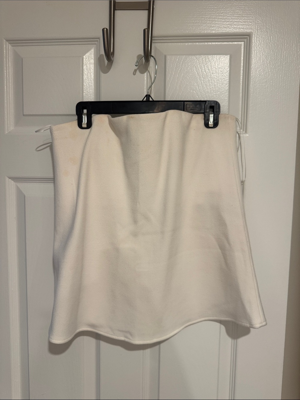 Tuckernuck Cream Strapless Scuba Top